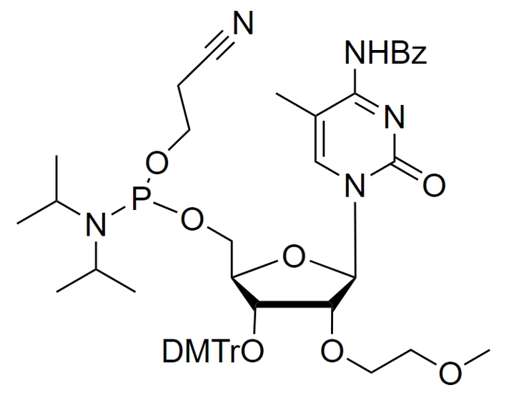 2'-O-MOE-5-Me-C(Bz) Reverse Phosphoramidite